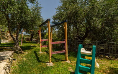 Villa Eftychia: Garden, Outdoor