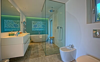 Villa Bluewhite: Bagno