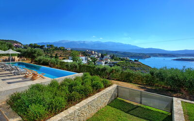 Villa Bluewhite: all'aperto, Estate, Vista Panoramica