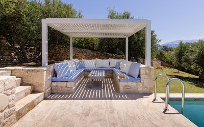 Villa Bluewhite: all'aperto, Giardino, Piscina