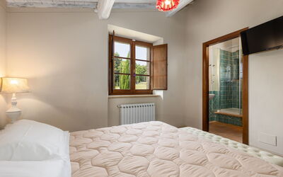 Villa San Michele: slaapkamer