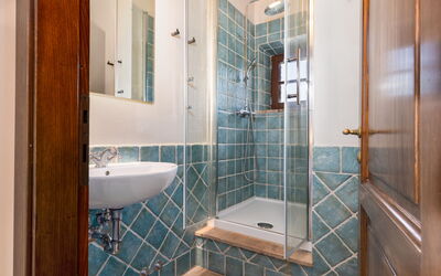 Villa San Michele: Badkamer