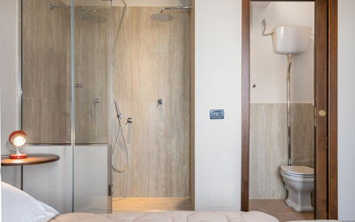 Villa San Michele: Badkamer