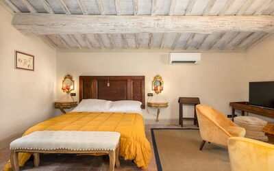 Villa San Michele: slaapkamer