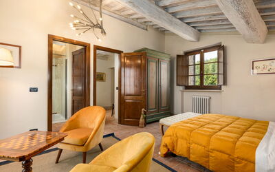 Villa San Michele: slaapkamer