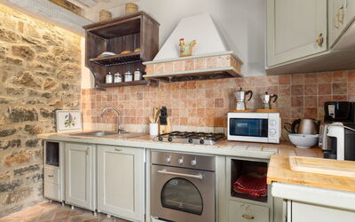 Villa San Michele: Keuken