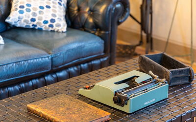 Villa San Michele: Woonkamer