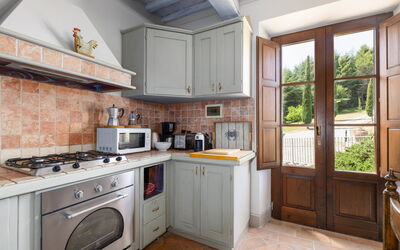 Villa San Michele: Keuken