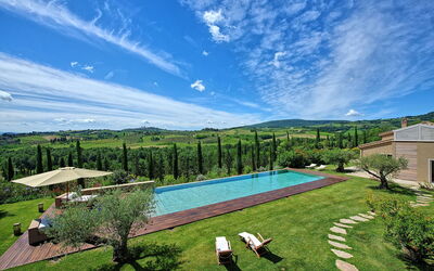 Villa Dora: Garden, Pool