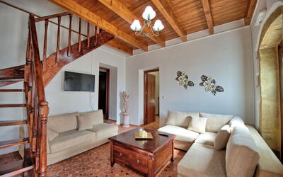 Villa Sevi Grande: Woonkamer