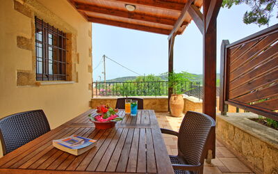 Villa Romantic Sevi: Balcony / Terrace / Patio, Garden, Outdoor