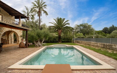 Villa Vrisses: Outdoor, Pool