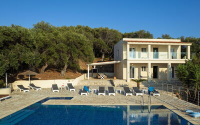 Beachfront Villa Seasun: Building Exterior, Outdoor, Pool, Scenic View