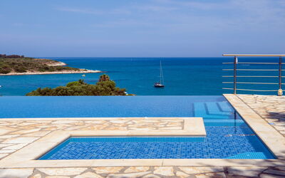 Beachfront Villa Seasun: Building Exterior, Outdoor, Pool, Scenic View