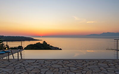 Beachfront Villa Seasun: Building Exterior, Outdoor, Pool, Scenic View