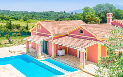 Beach Villa Joanna: all'aperto, Esterni, Piscina, Vista Panoramica