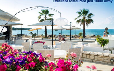 Beachfront Villa Seawave: Outdoor, Summer