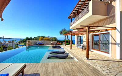 Beachfront Villa Seawave: Garden, Outdoor, Pool