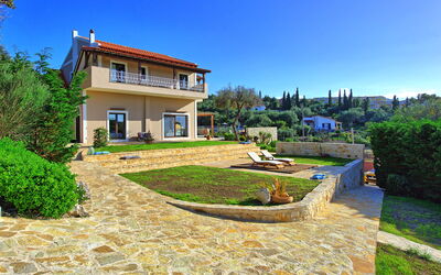 Beachfront Villa Seawave: Building Exterior, Outdoor, Summer