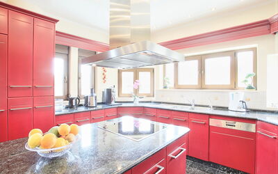 Acharavi Beach Villa: Keuken