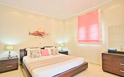 Acharavi Beach Villa: slaapkamer