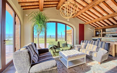 Villa Massimiliano: Living Room