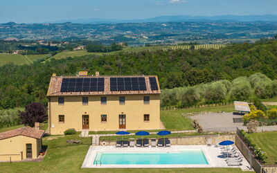 Villa Il Caggio: all'aperto, Esterni, Giardino, Piscina, Vista Panoramica