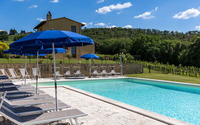 Villa Il Caggio: all'aperto, Esterni, Piscina