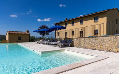Villa Il Caggio: all'aperto, Esterni, Piscina