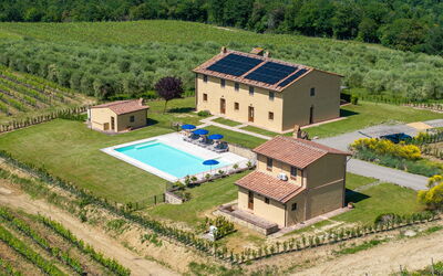 Villa Il Caggio: all'aperto, Esterni, Giardino, Piscina, Vista Panoramica