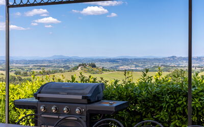 Villa Il Caggio: all'aperto, Balcone / Terrazza / Patio, Esterni, Vista Panoramica