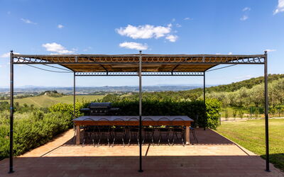 Villa Il Caggio: all'aperto, Balcone / Terrazza / Patio, Esterni, Vista Panoramica