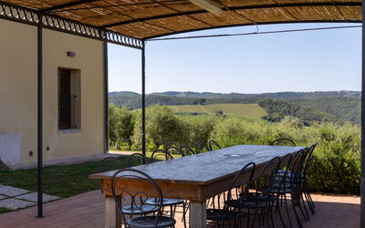 Villa Il Caggio: all'aperto, Balcone / Terrazza / Patio, Esterni, Vista Panoramica