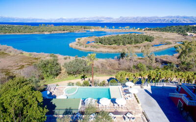 Villa Corfu Panorama: Extérieur, Vues