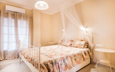 Villa Corfu Panorama: chambre à coucher