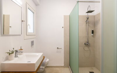 Villa Athena: all'aperto, Bagno