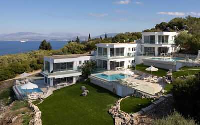 Villa Nafsika: Building Exterior, Garden, Outdoor, Pool, Scenic View