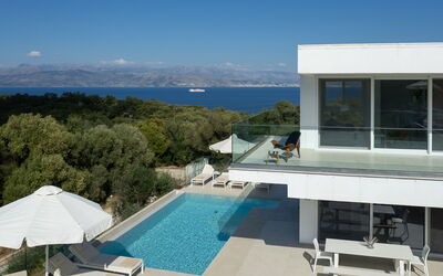 Villa Nafsika: Building Exterior, Outdoor, Pool, Scenic View