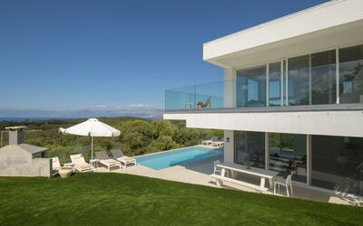 Villa Nafsika: Building Exterior, Garden, Outdoor, Pool, Scenic View