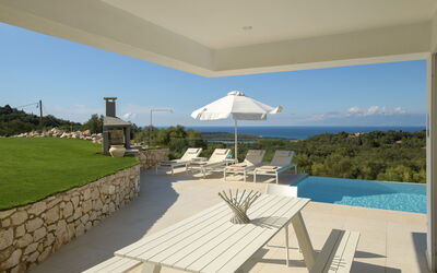 Villa Nafsika: Building Exterior, Outdoor, Pool, Scenic View