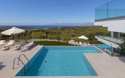 Villa Arete: Building Exterior, Outdoor, Pool, Scenic View