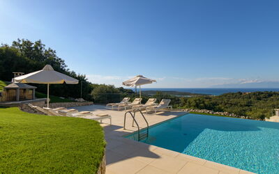 Villa Arete: Building Exterior, Garden, Outdoor, Pool, Scenic View