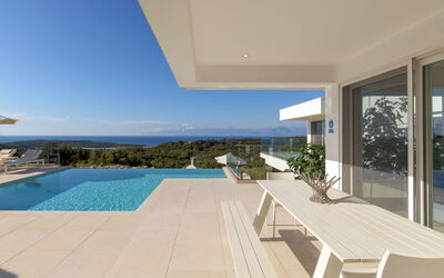 Villa Arete: Building Exterior, Outdoor, Pool, Scenic View