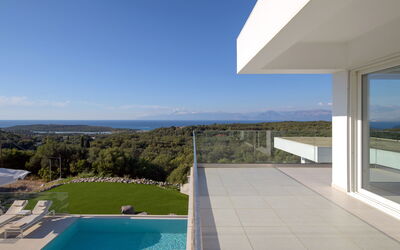 Villa Arete: Building Exterior, Garden, Outdoor, Pool, Scenic View