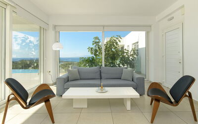 Villa Arete: Living Room