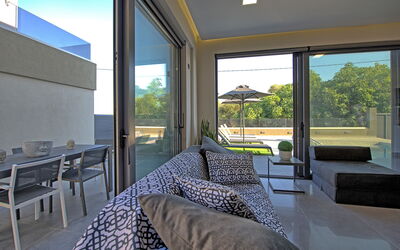 Villa Maripol: Salon