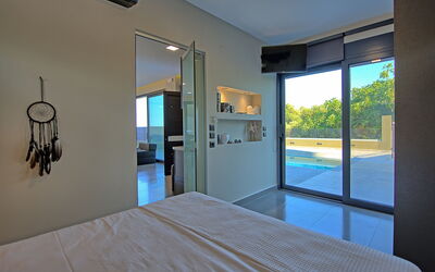 Villa Maripol: chambre à coucher