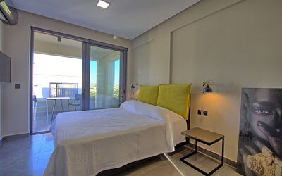 Villa Maripol: chambre à coucher