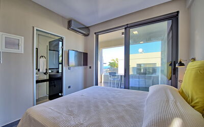 Villa Maripol: chambre à coucher