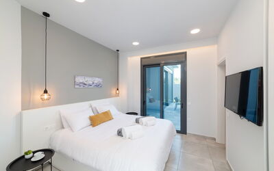 Villa Zaneti: slaapkamer